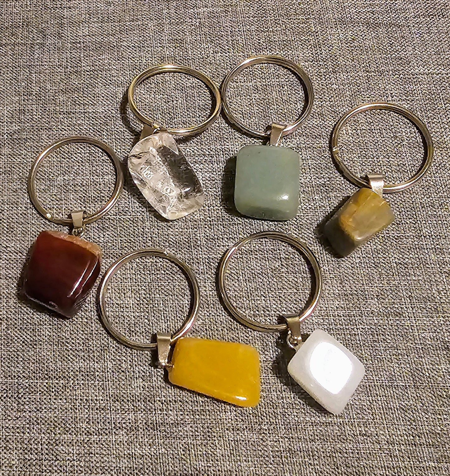 Crystal Chunk Keyring