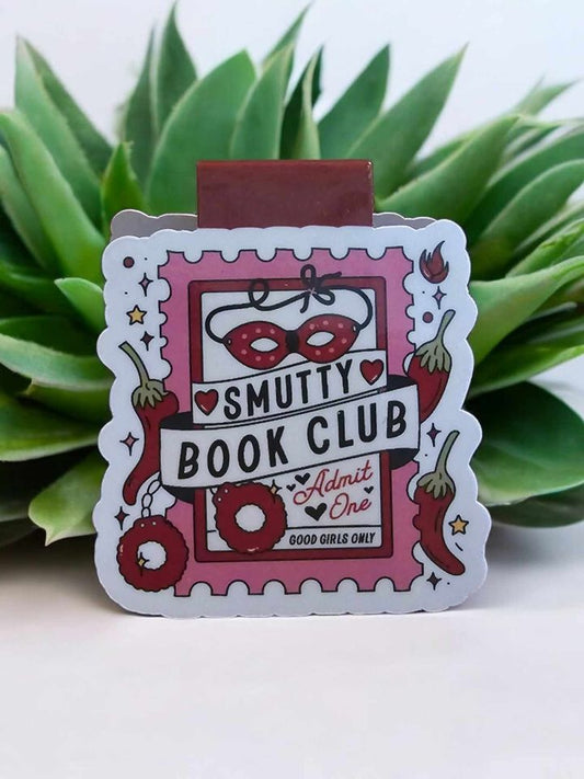 Smutty Book Club Magnetic Bookmark