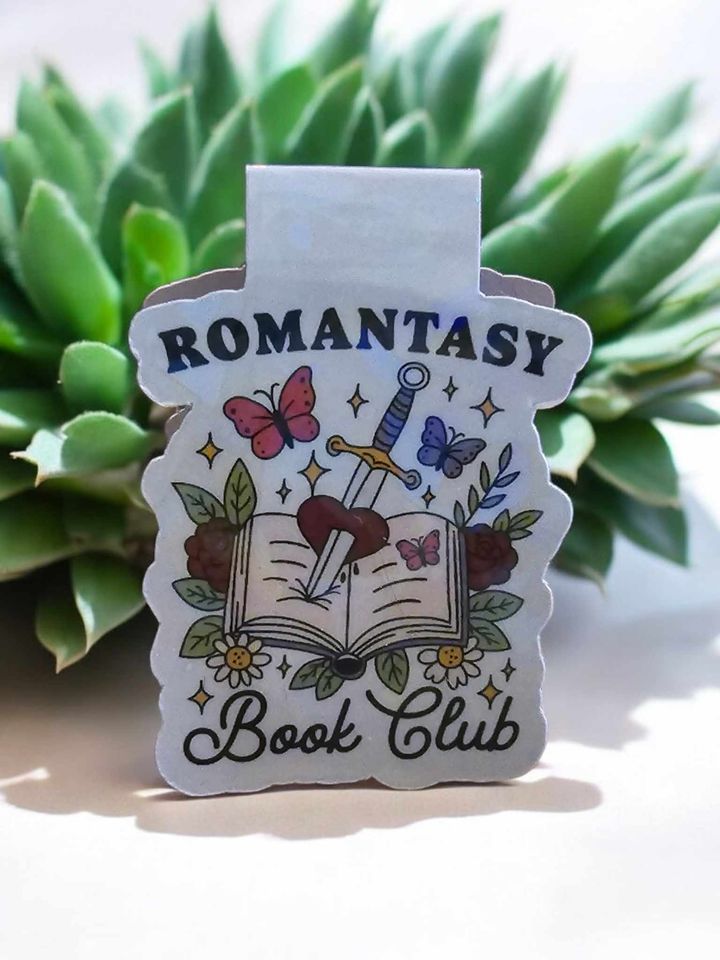 Romantasy Book Club Magnetic Bookmark