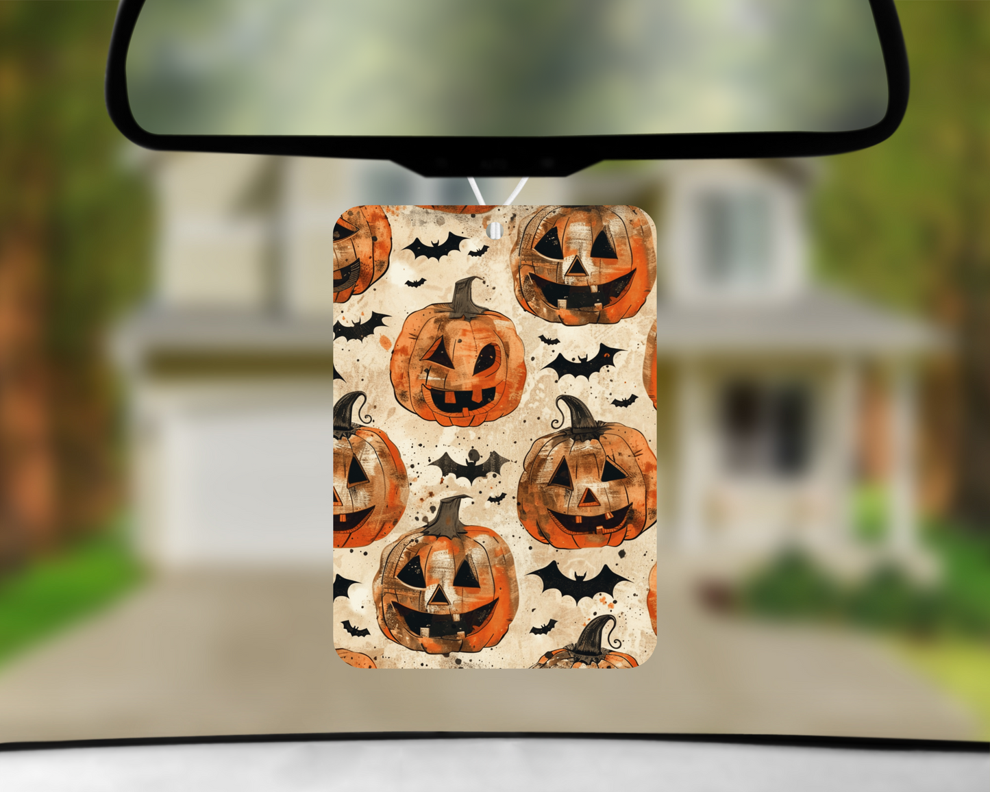 Spooky Pumpkin Air Freshener