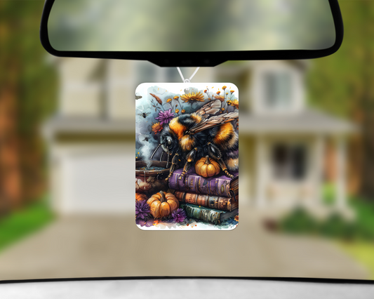 Autumnal Bee Design Air Freshener