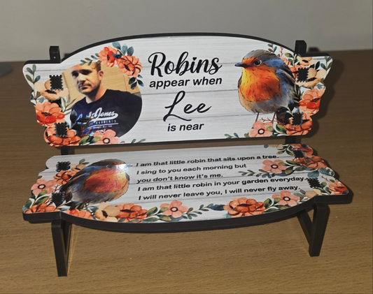 Miniature Memorial Bench