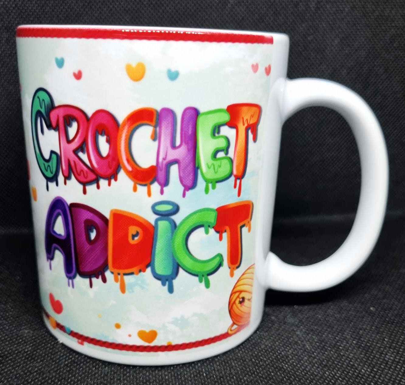 Crochet Addict Yarn Lover Mug