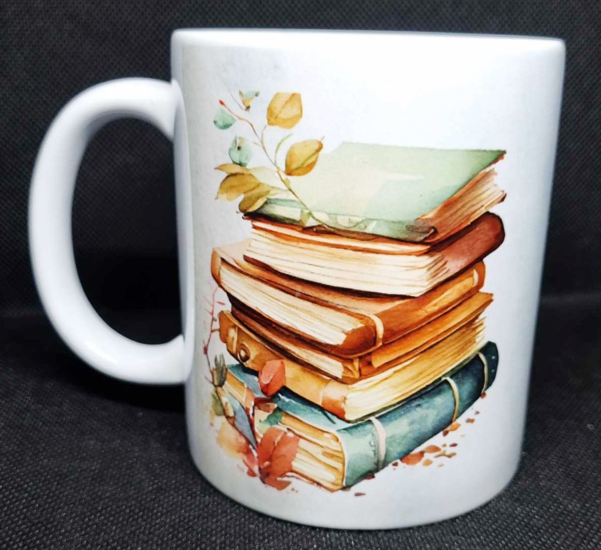 Book Lover Mug, "I Have Lived a Thousand Lives"