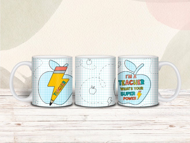 Teacher Super Power Mug