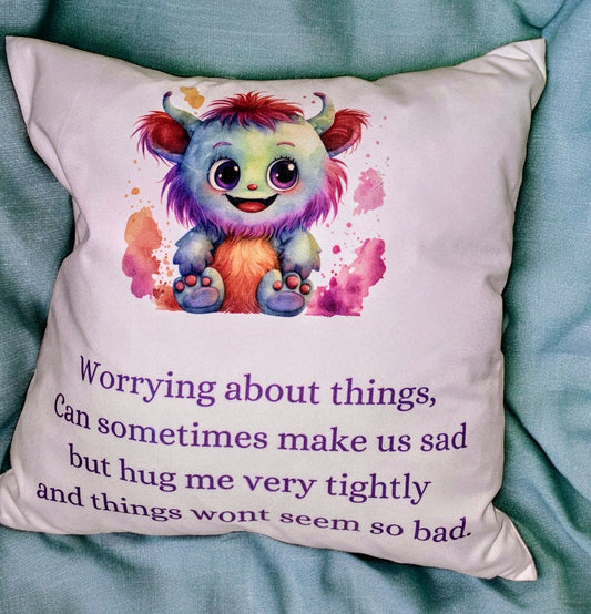 Worry Friend Pillow for Anxiety Relief