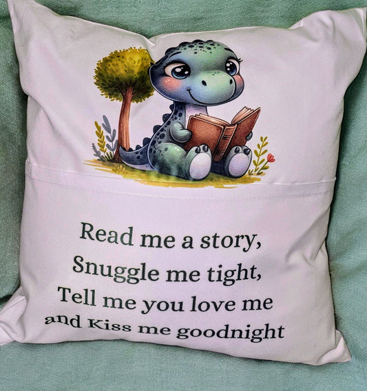 Reading Cushion with Pocket