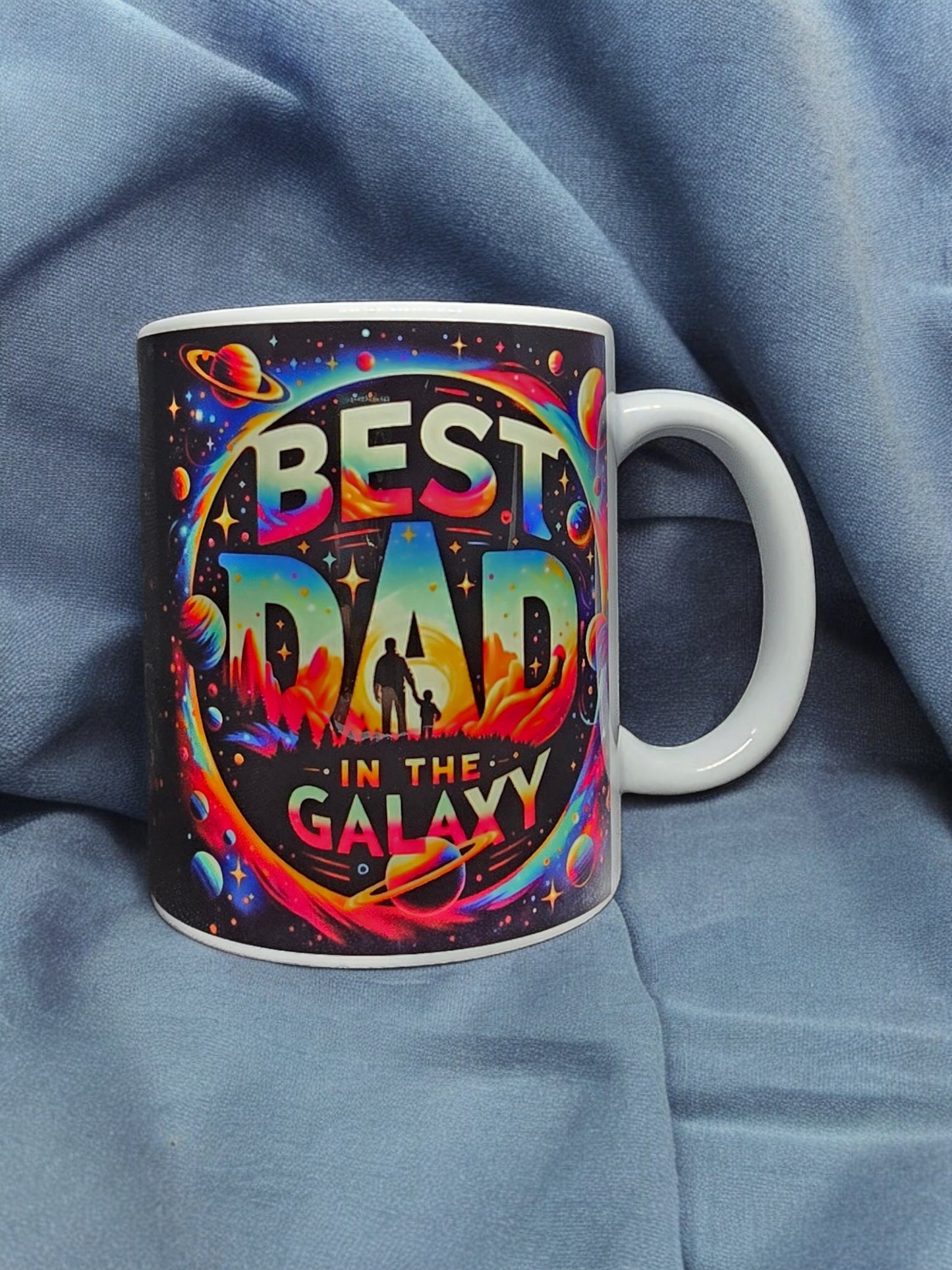 Best Dad in the Galaxy Mug