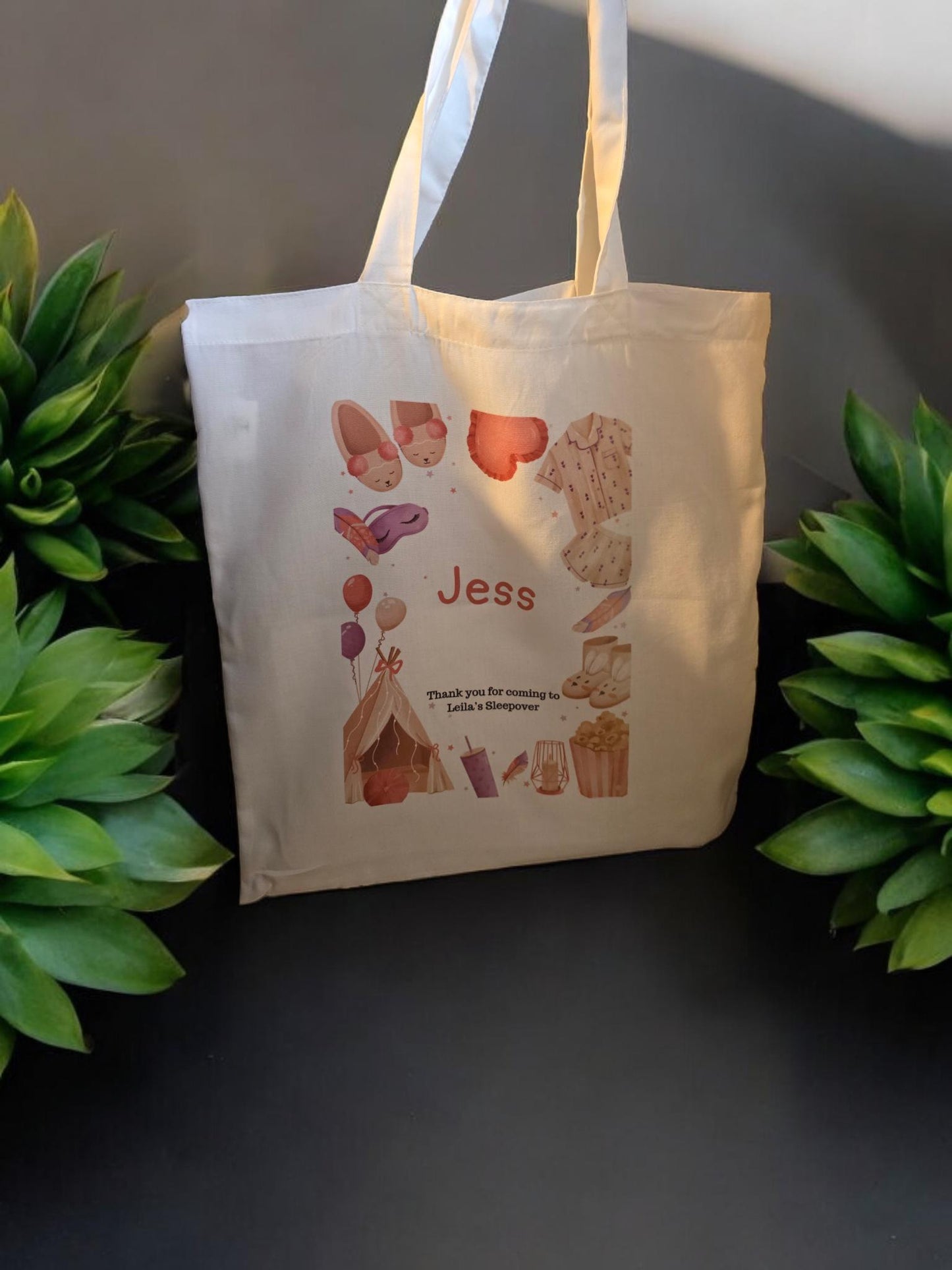 Personalised Sleepover Gift Bag