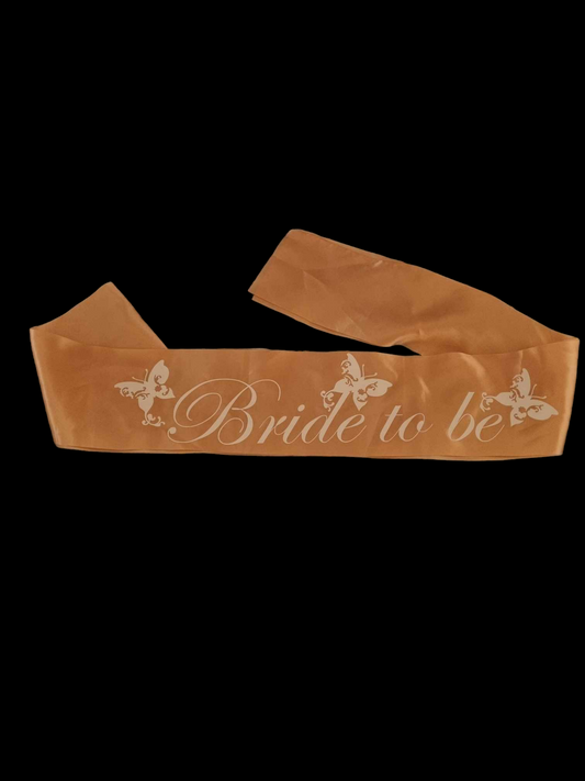 Bride to Be Sash