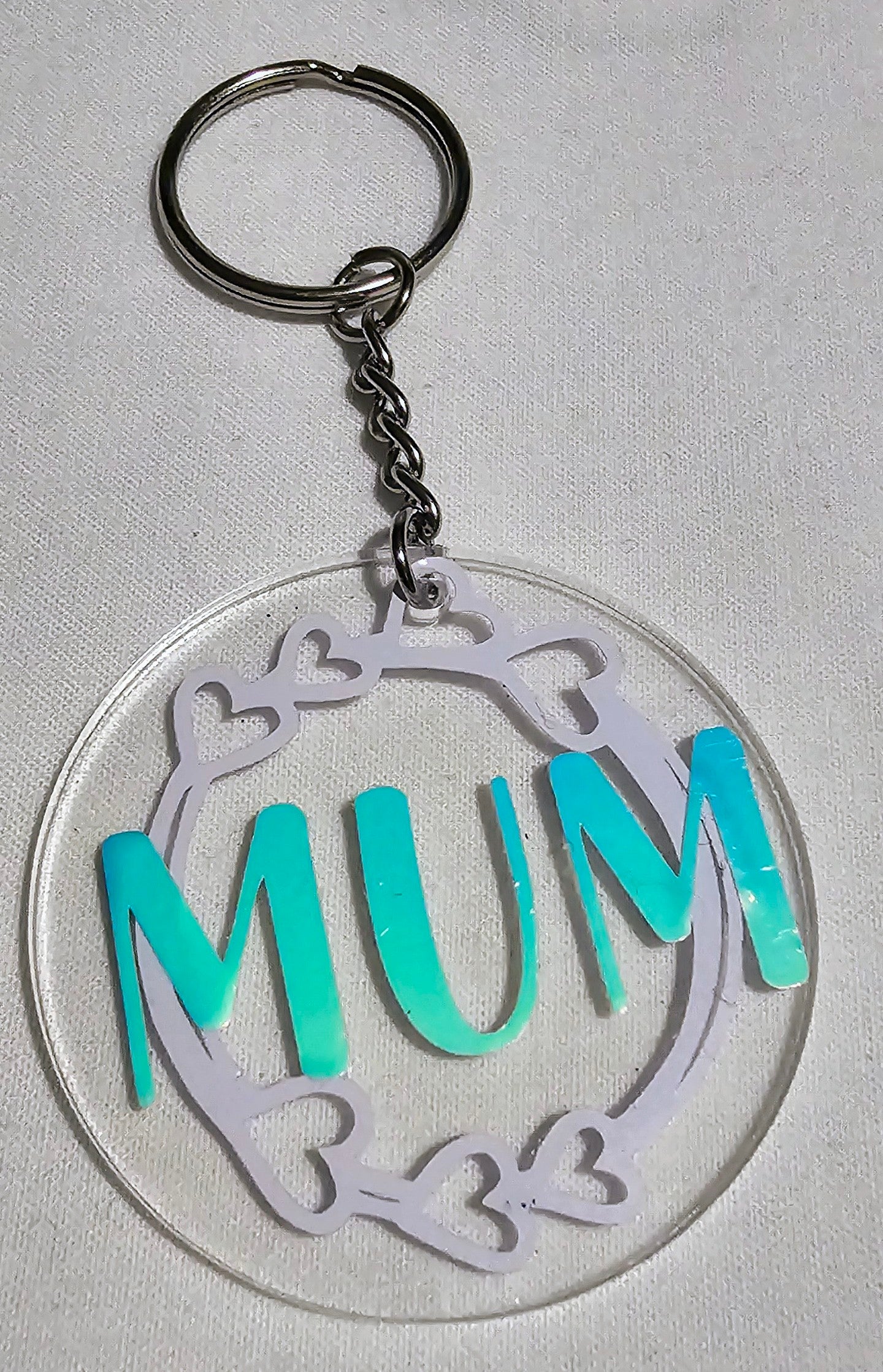 Mum keyring