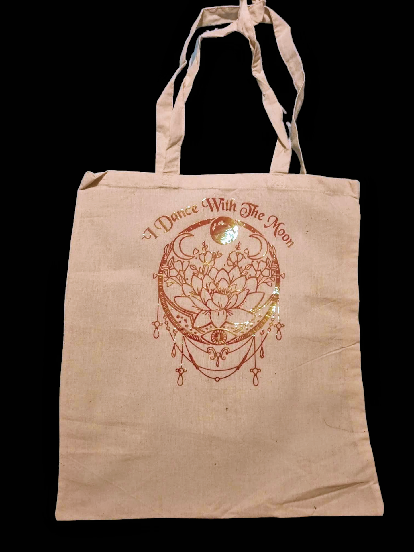 I dance with the moon Tote bag